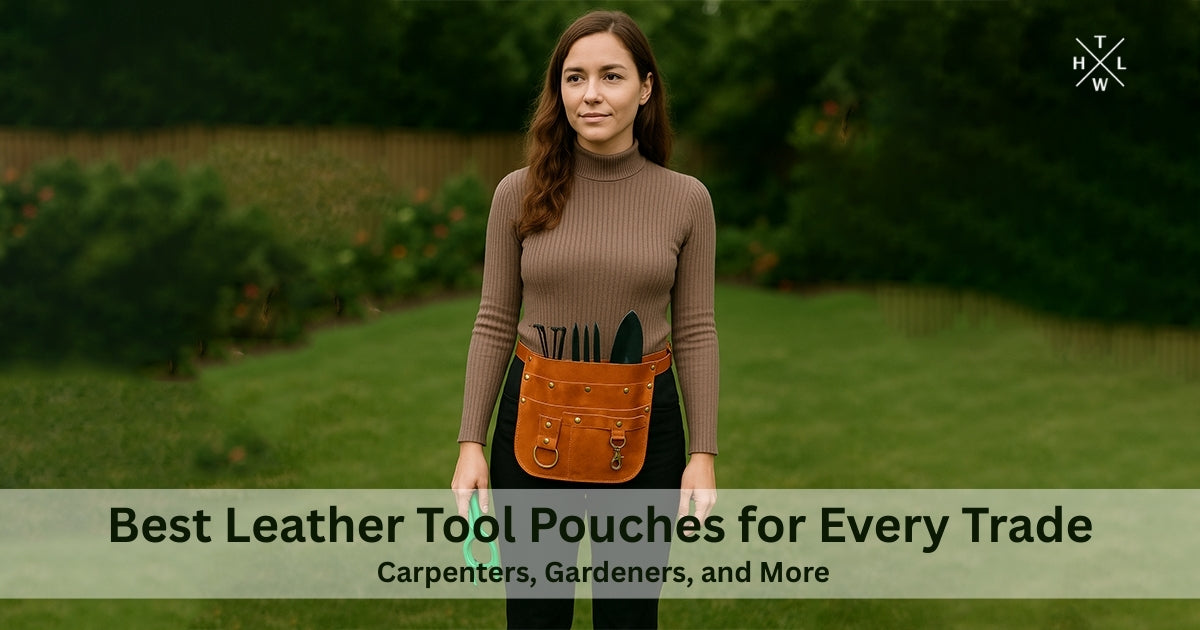 Best Leather Tool Pouches for Every Trade: Carpenters, Gardeners, and More