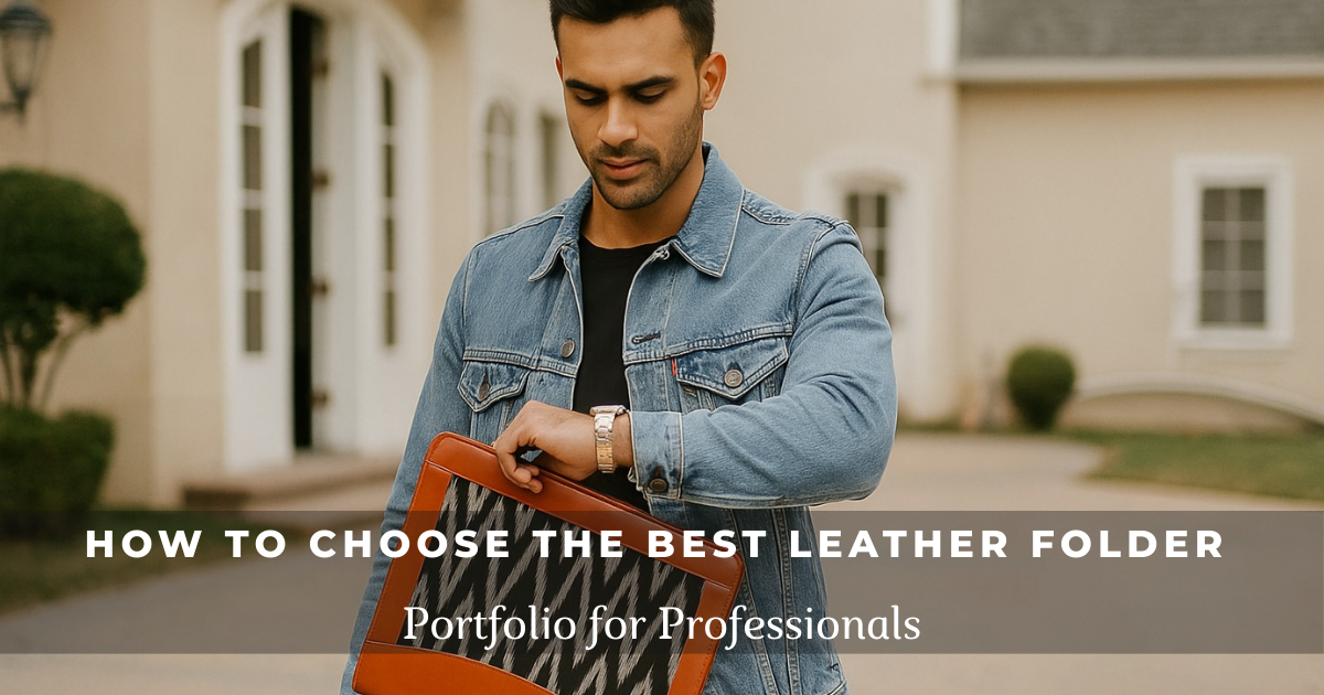 How to Choose the Best Leather Folder Portfolio for Professionals
