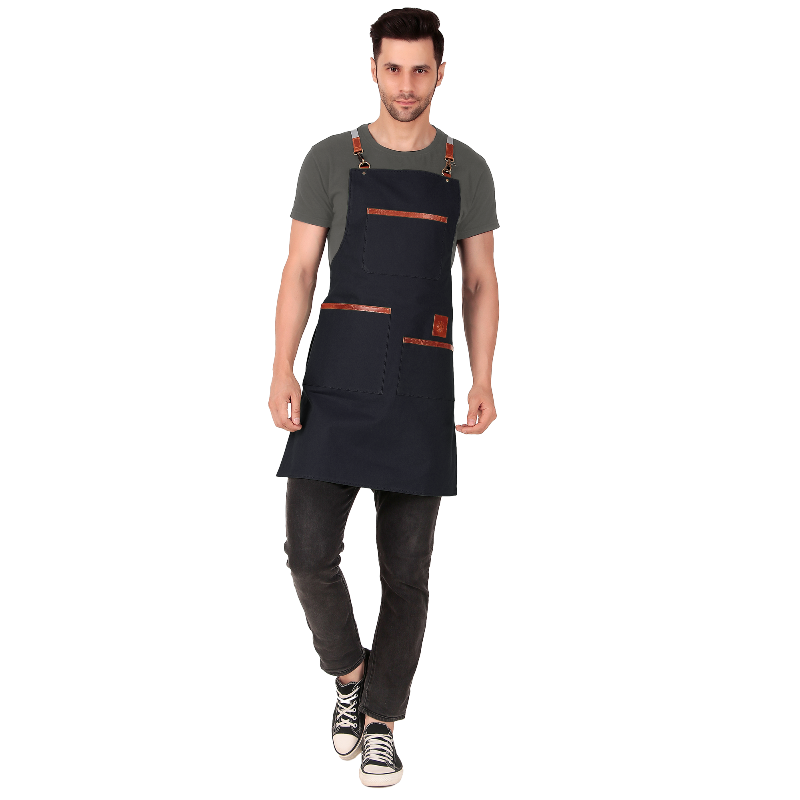 Black Chef apron