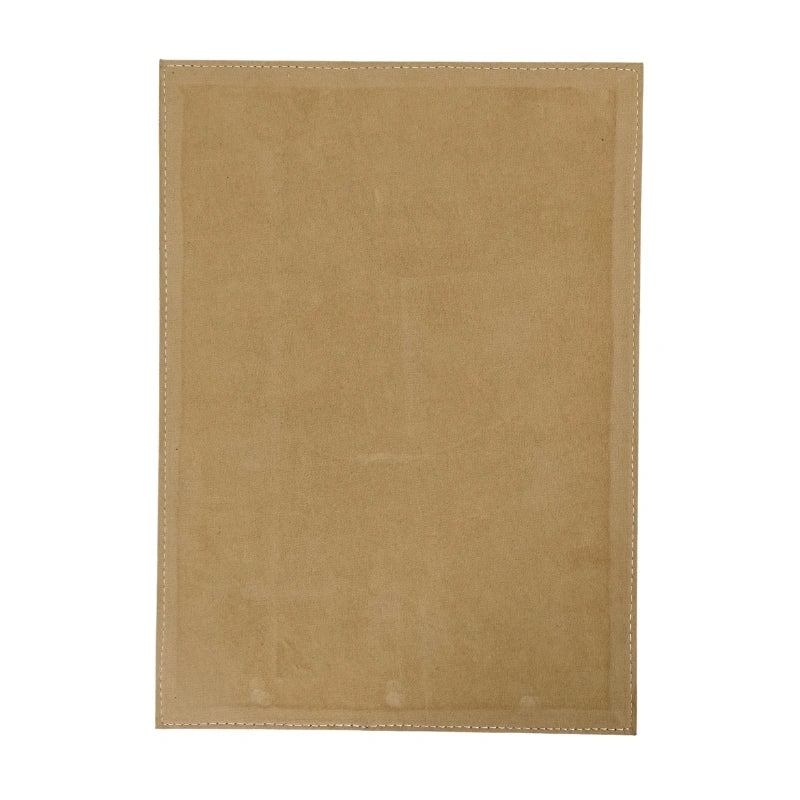 Handcrafted Leather Menu Cover with Corners