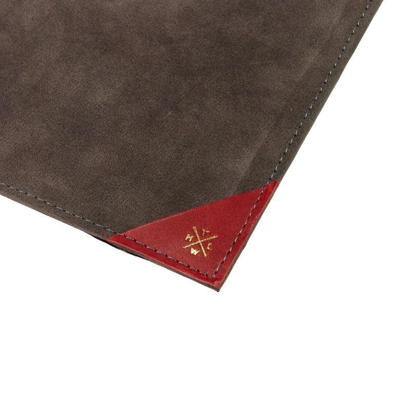 Handcrafted Leather Menu Cover with Corners