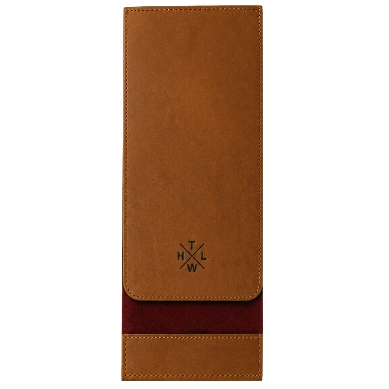 Premium Brown Leather Menu Cover