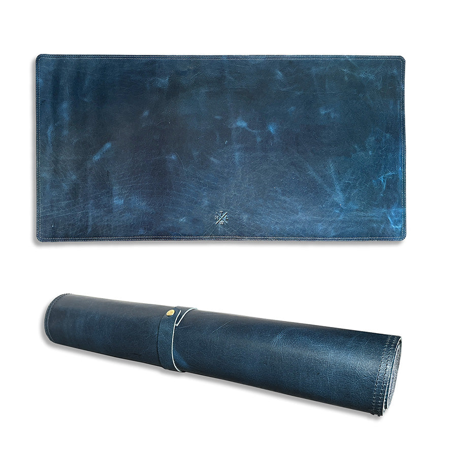 leather desk blotter