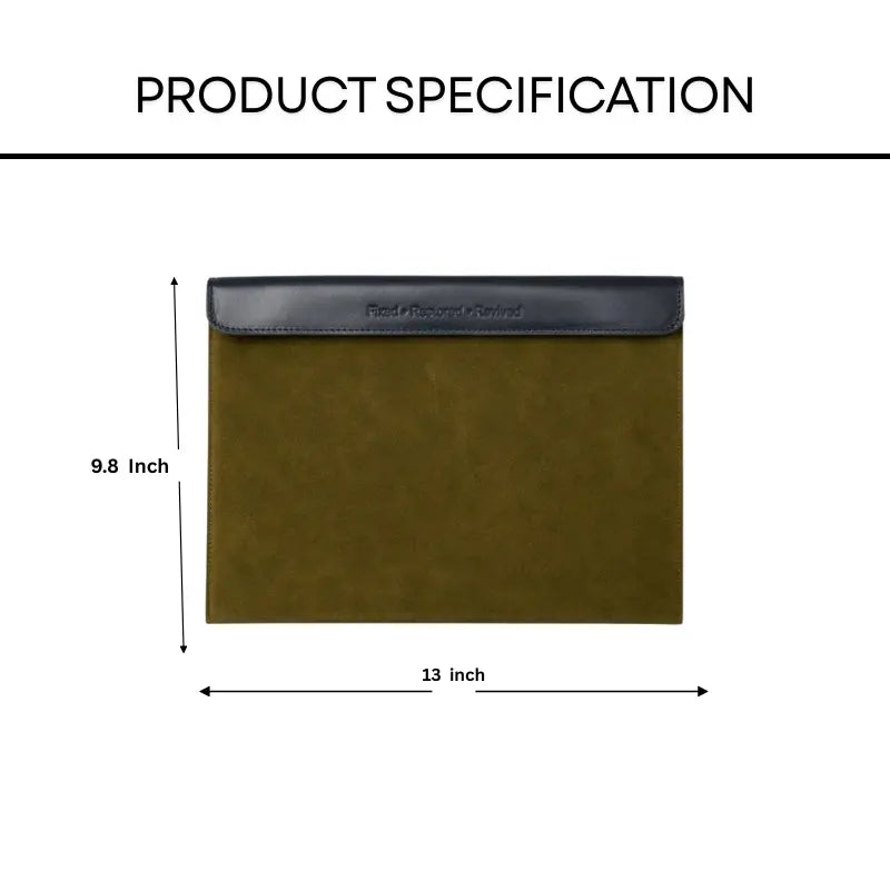 Personalized Leather Menu Cover