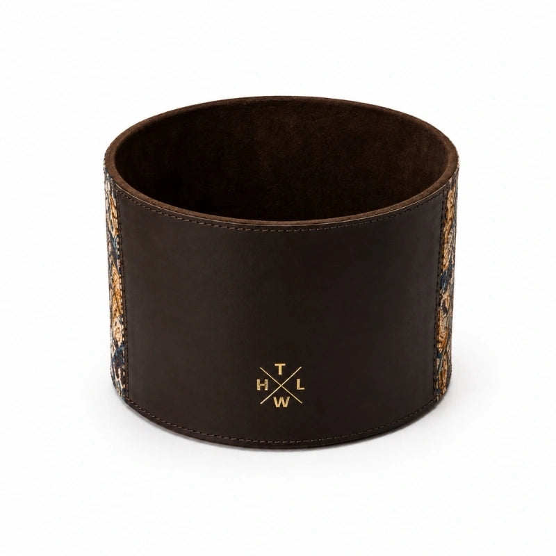 Handcrafted Leather Planter