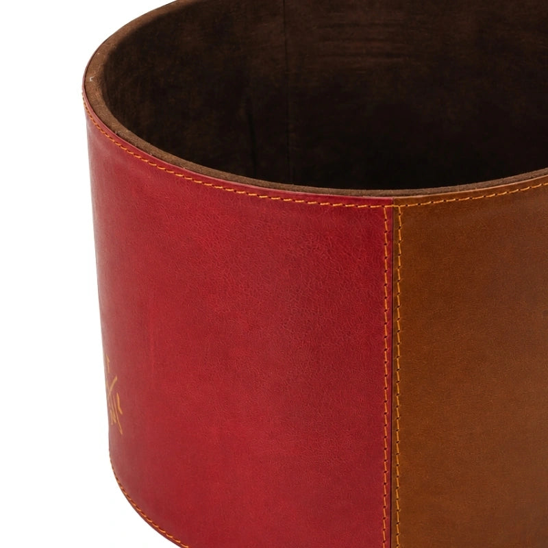 Leather Plant Pot for Indoor Plants