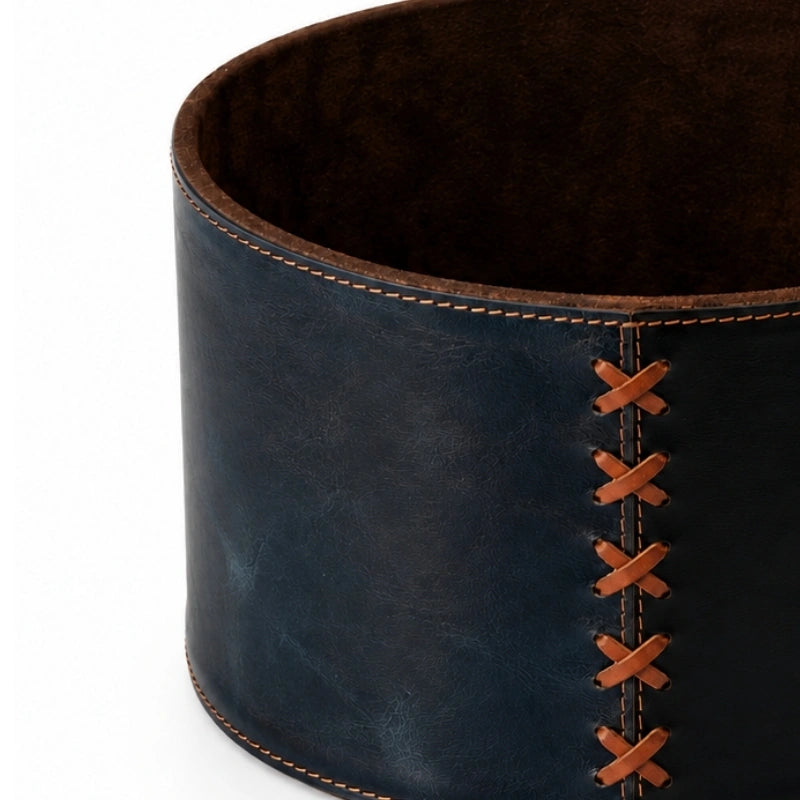 Premium Leather Flower Pot