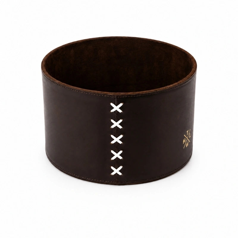Leather Planter Pot for Home Decor
