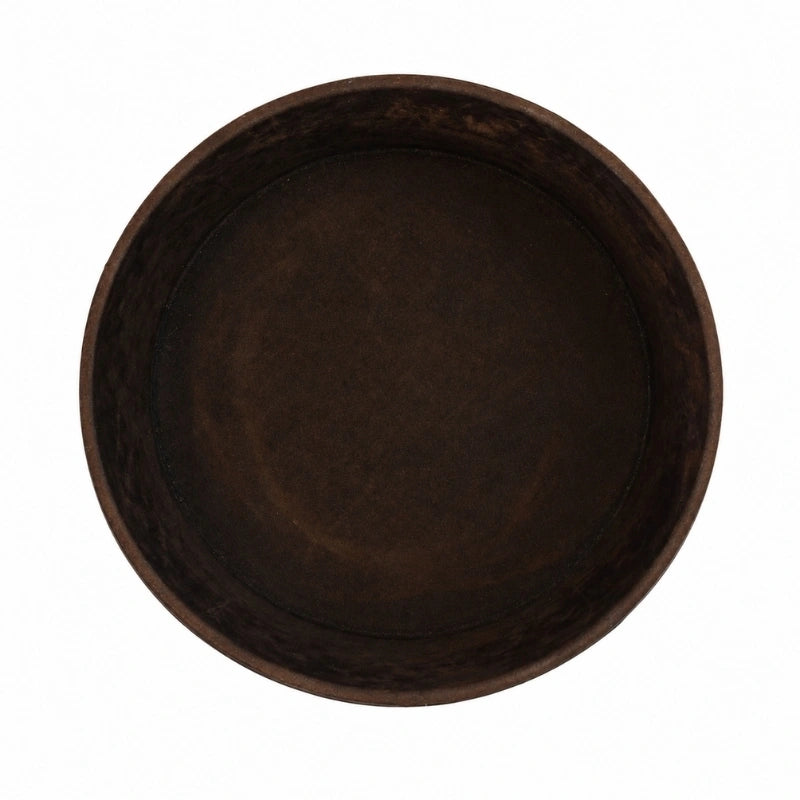 Leather Planter Pot for Home Decor