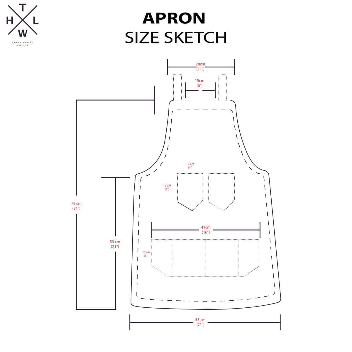 Apron size
