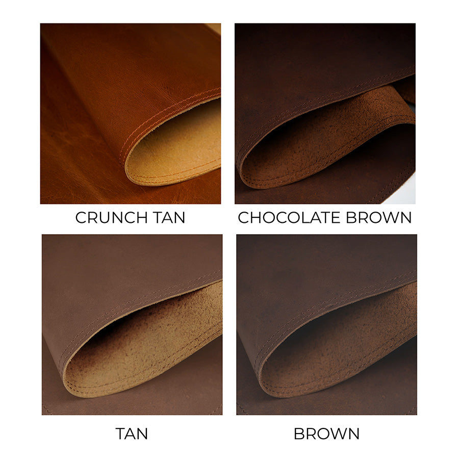 collage for leather colors