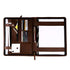 inner space leather a4 mobile file folder