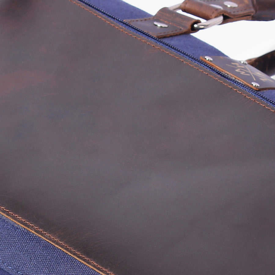 leather canvas messenger bags for men