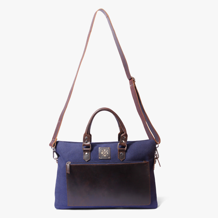 canvas messenger bag