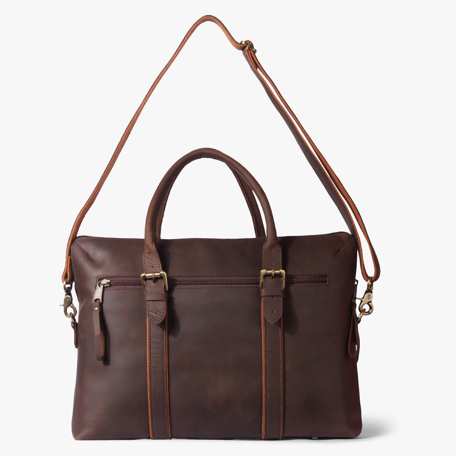 leather shoulder strap bag