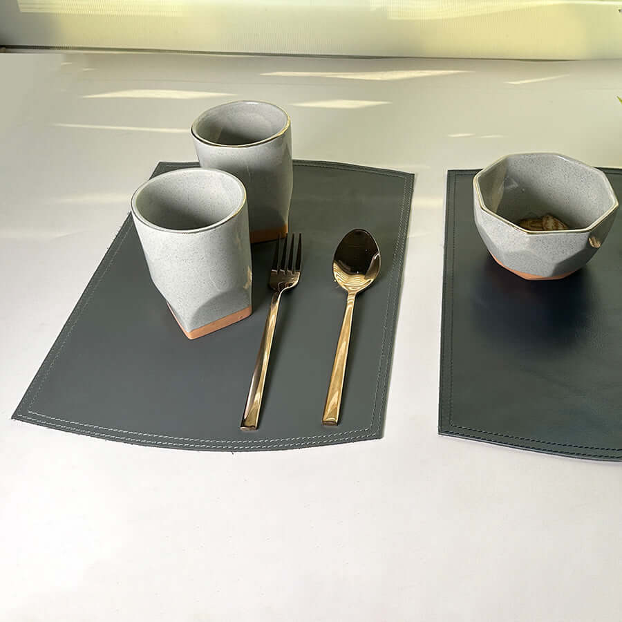 Luxury Leather Table Mat