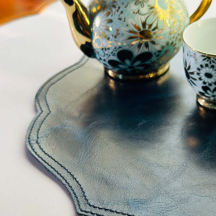 leather placemat for hotel