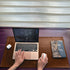 leather laptop desk mat