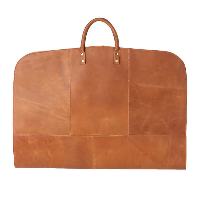 leather travel suit Bag outside