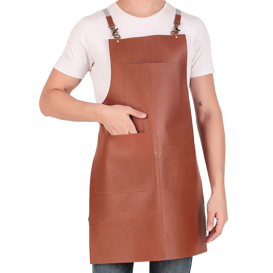 artisan leather apron