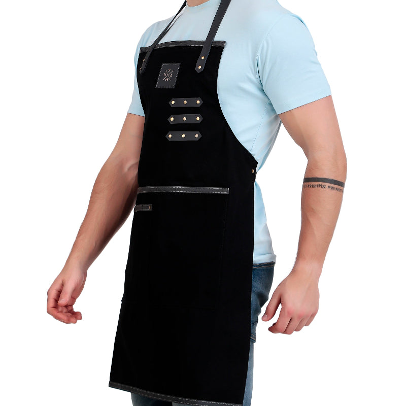 Side Leather Aprons