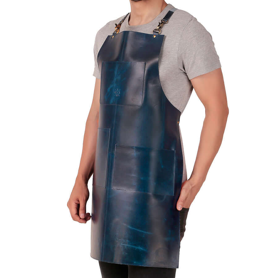 side look apron mens cooking apron