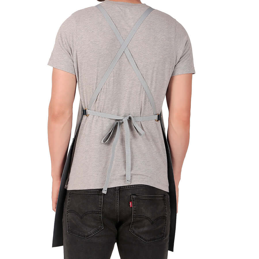 adjustable back closer leather apron