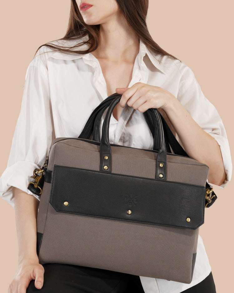 leather laptop bag