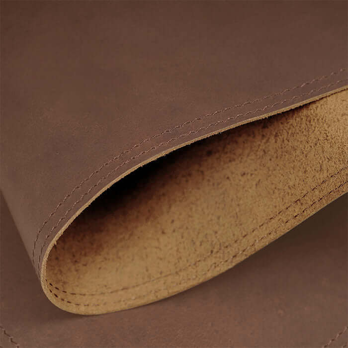 leather desk mat pad tan