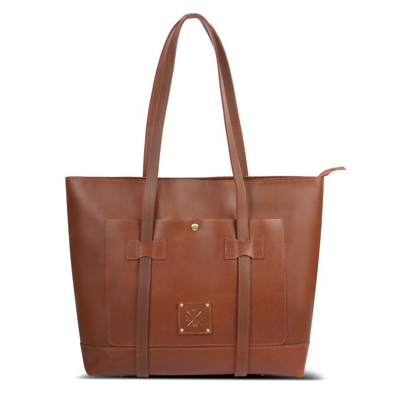 The Executive Manor Handcrafted Leather Tote