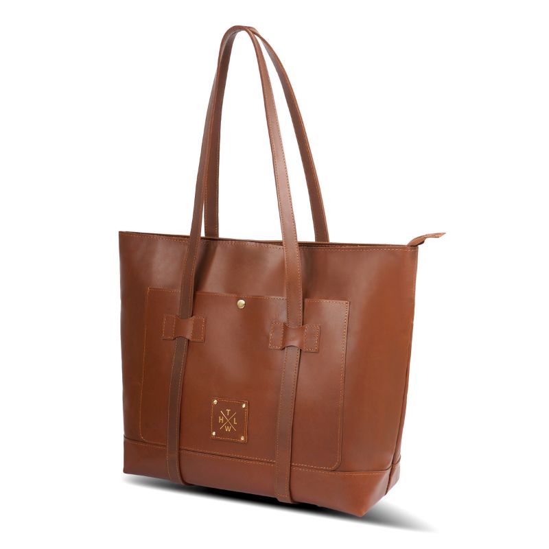 The Executive Manor Handcrafted Leather Tote