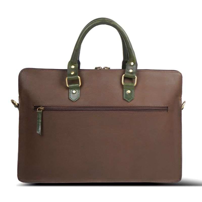 The Monarch Leather Office Bag