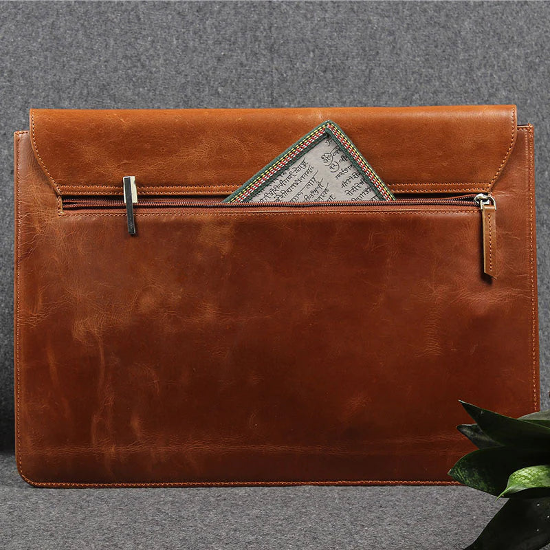 Snap Leather Sleeve 002