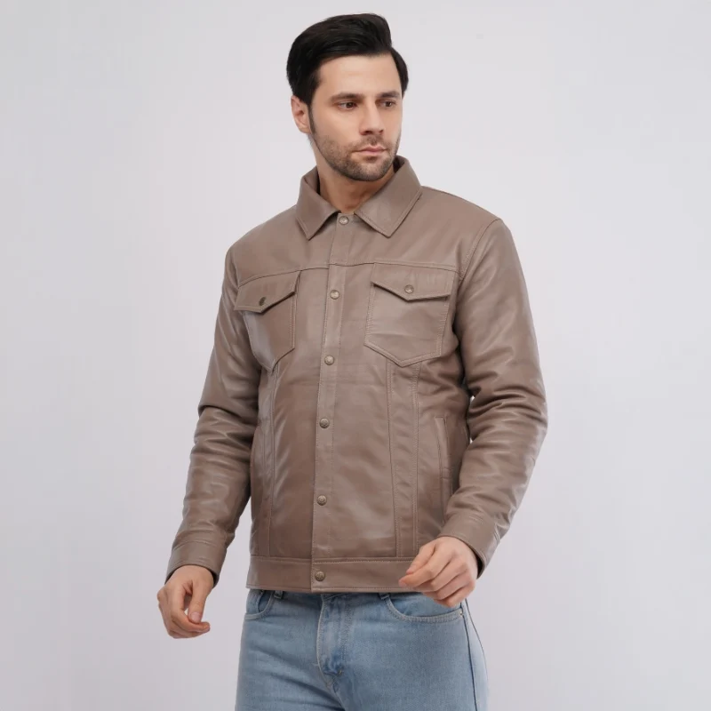Premium Brown Leather Jackets For Men