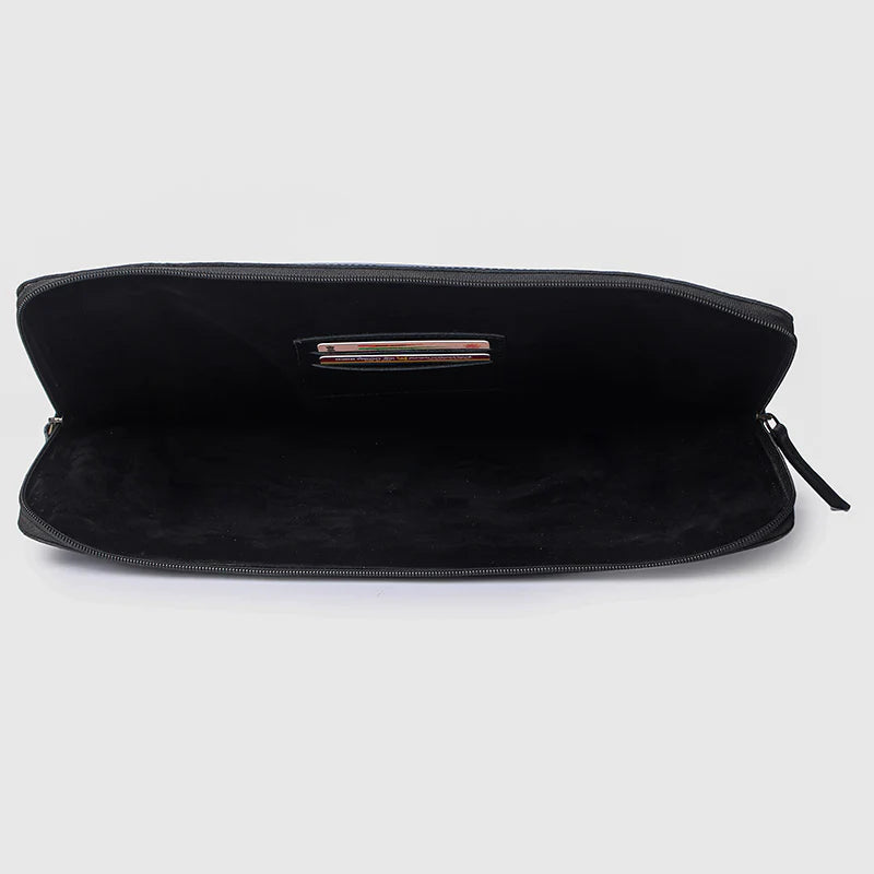 Dual Leather Laptop Sleeve