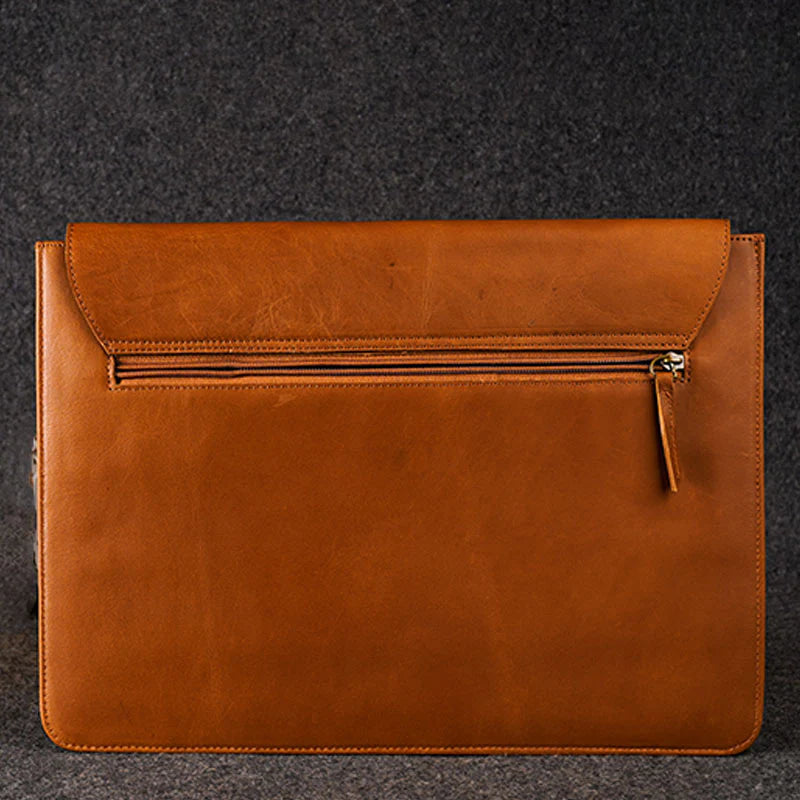 Snap Leather Sleeve