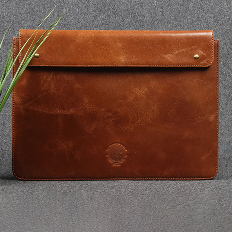Snap Leather Sleeve 002
