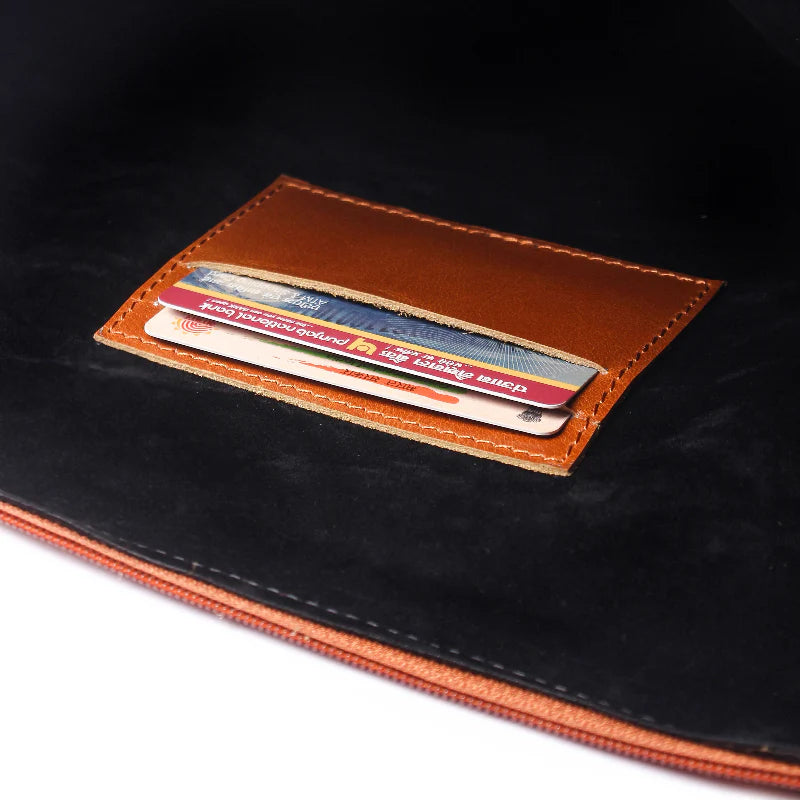 Island Bloom Leather Laptop