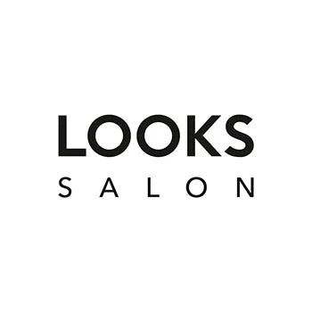 LOGO of LOOKS SALON on a white background