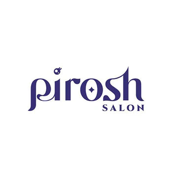 Logo of pirosh salon on a white background