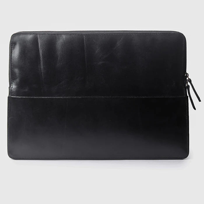 Dual Leather Laptop Sleeve