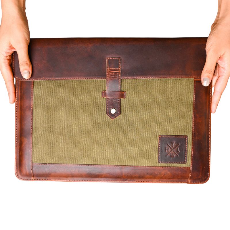 Canvas Flap Sleeve