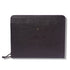 Black leather pouch with &