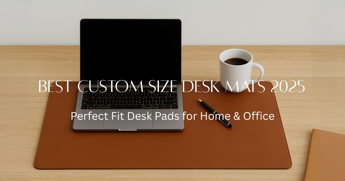 Best Custom Size Desk Mats 2025: Perfect Fit Desk Pads for Home & Office