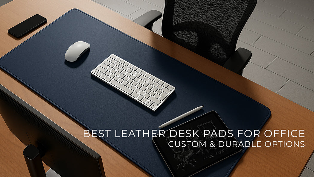 premium custom desk pad for corporate offices