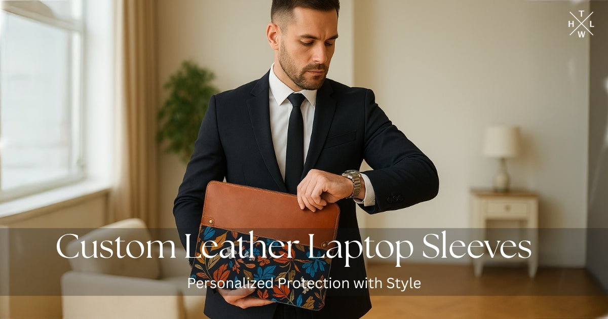 Custom Leather Laptop Sleeves: Personalized Protection with Style