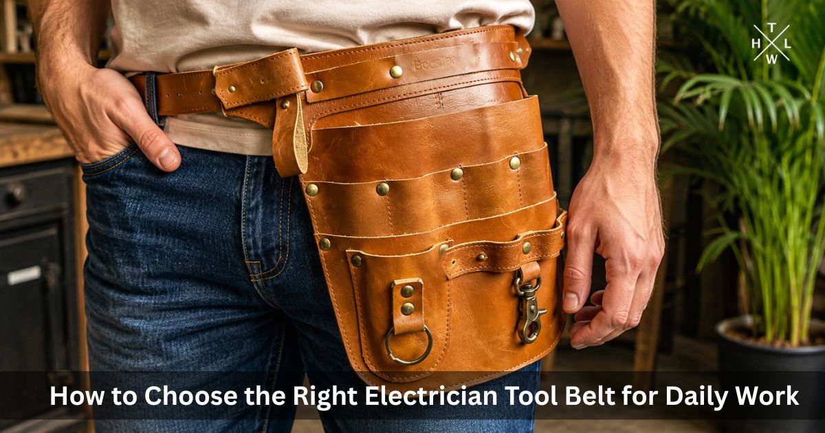 How to Choose the Right Electrician Tool Belt for Daily Work