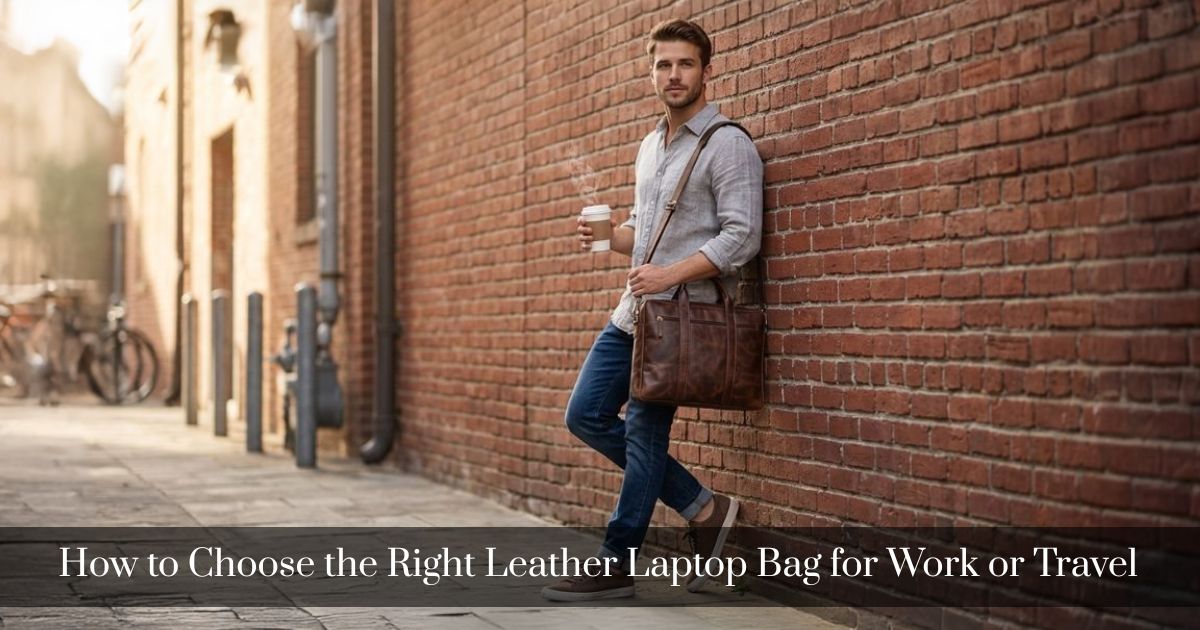 Leather Laptop Bag