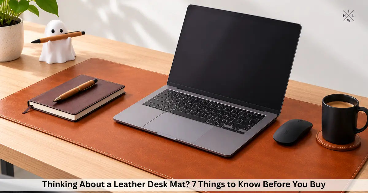 Thinking About a Leather Desk Mat? 7 Things to Know Before You Buy