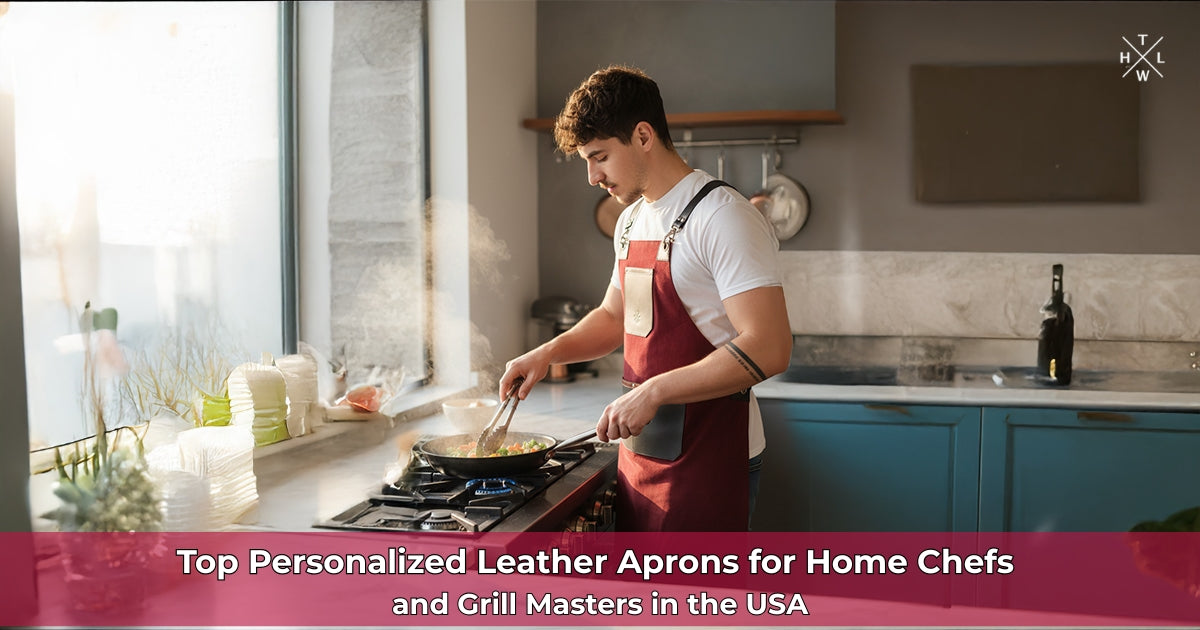 Top Personalized Leather Aprons for Home Chefs and Grill Masters in the USA
